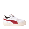 White/Intense Red