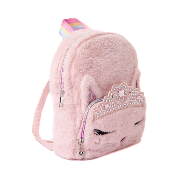 alternate view Fuzzy Kitty Mini Backpack - PinkALT4B