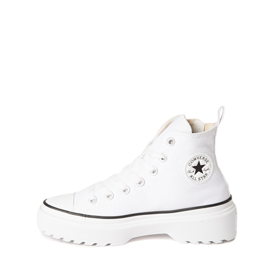 Alternate view of Converse Chuck Taylor All Star Lugged Lift Hi Sneaker - Big Kid - White