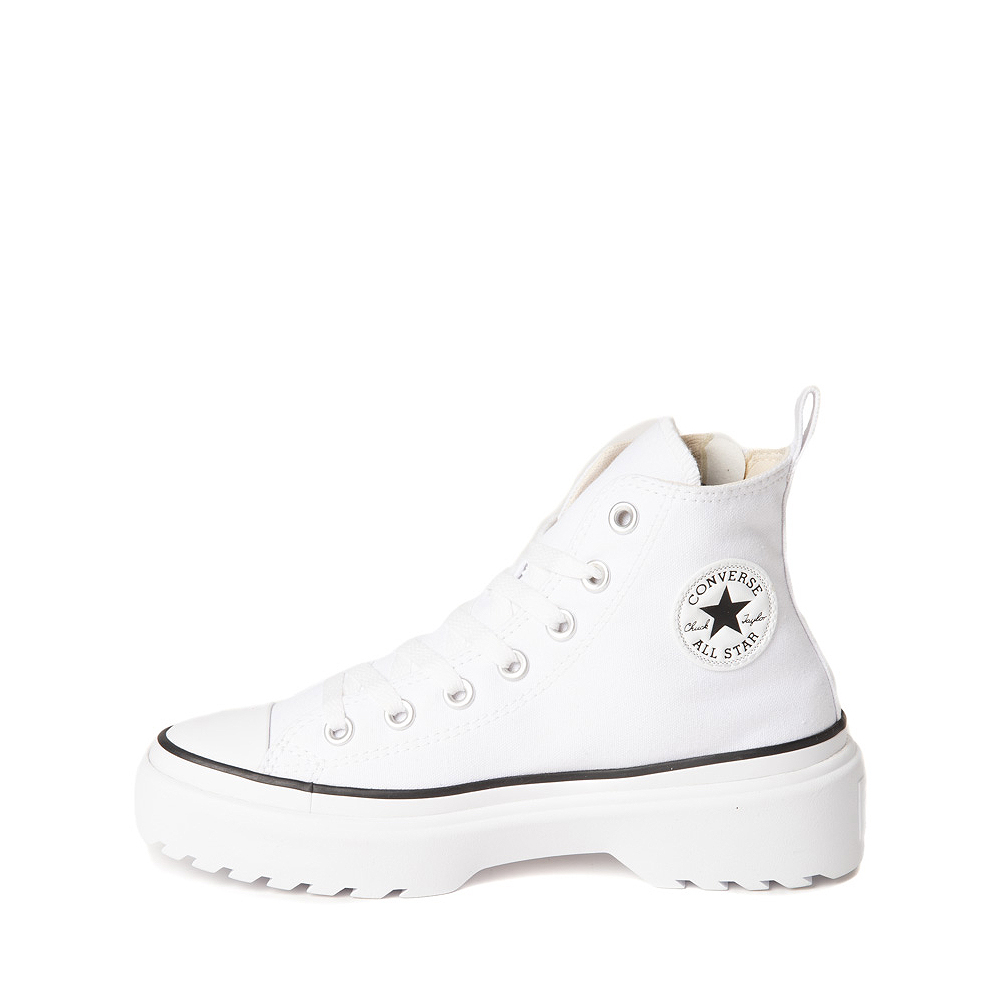 Converse Chuck Taylor All Star Lugged Lift Hi Sneaker Big Kid White