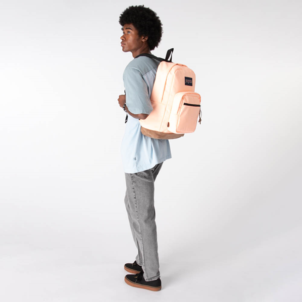 alternate view JanSport Right Pack Backpack - Peach NeonALT1BADULT