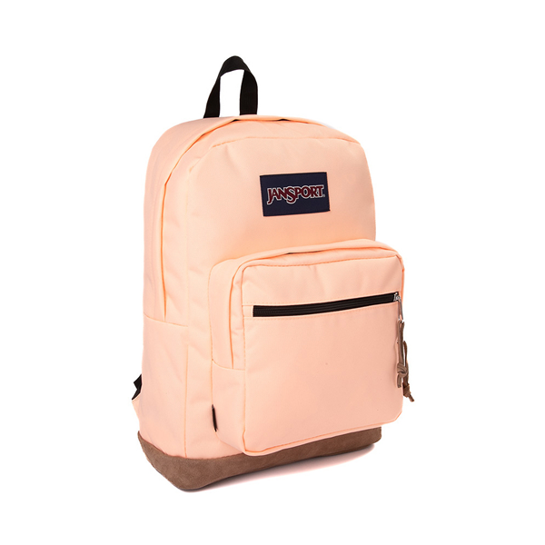 alternate view JanSport Right Pack Backpack - Peach NeonALT4B