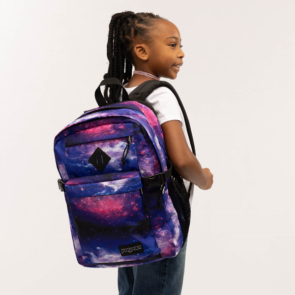 alternate view JanSport Main Campus Backpack - Space DustALT1BKIDZ