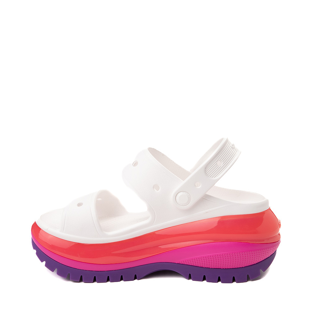 Crocs Mega Crush Sandal - White / Multicolor | Journeys
