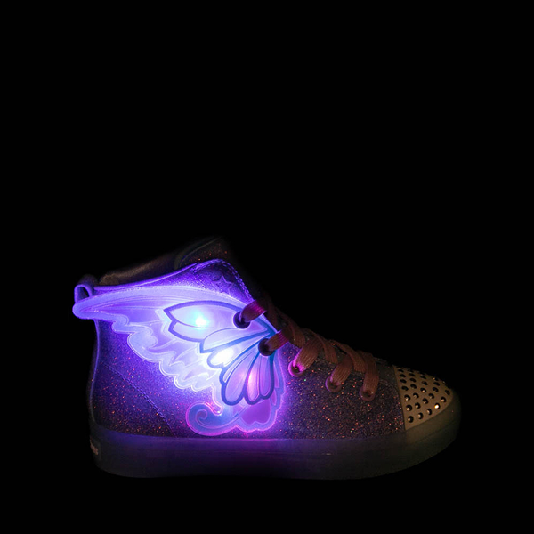alternate view Skechers Twinkle Toes® Twi-Lites 2.0 Twinkle Wishes Sneaker - Little Kid - Light Blue / MulticolorALT1