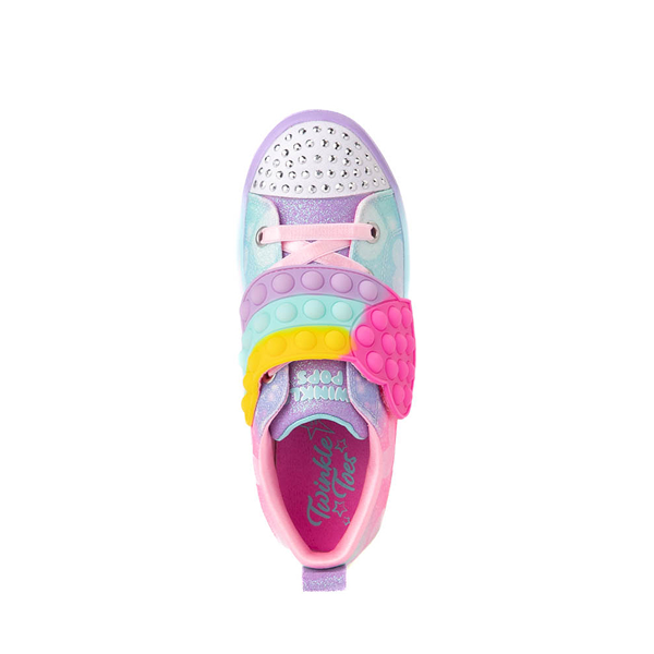 Twinkle Toes® Twi-Lites 2.0 Heart Pops Sneaker - Little - Lavender / Multicolor | Journeys