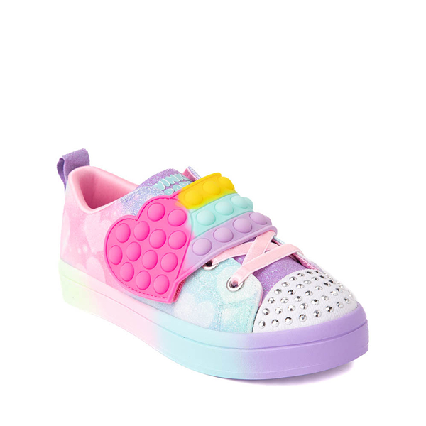 Skechers Toes® 2.0 Heart Pops Sneaker - Little Kid - Lavender / Multicolor | Journeys