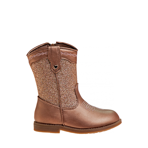 Main view of Laura Ashley Cowgirl Boot - Toddler / Little Kid - Rose Gold