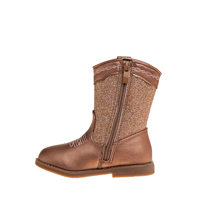 Alternate view of Laura Ashley Cowgirl Boot - Toddler / Little Kid - Rose Gold