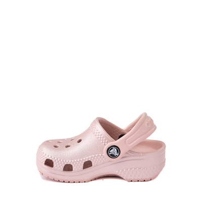 Alternate view of Crocs Littles&trade; Shimmer Clog - Baby - Pink Clay