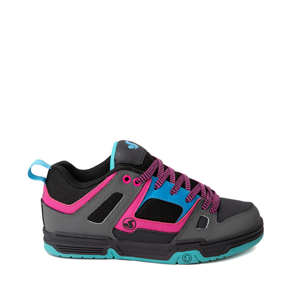 Womens DVS Gambol Skate Shoe - Black / Pink / Blue