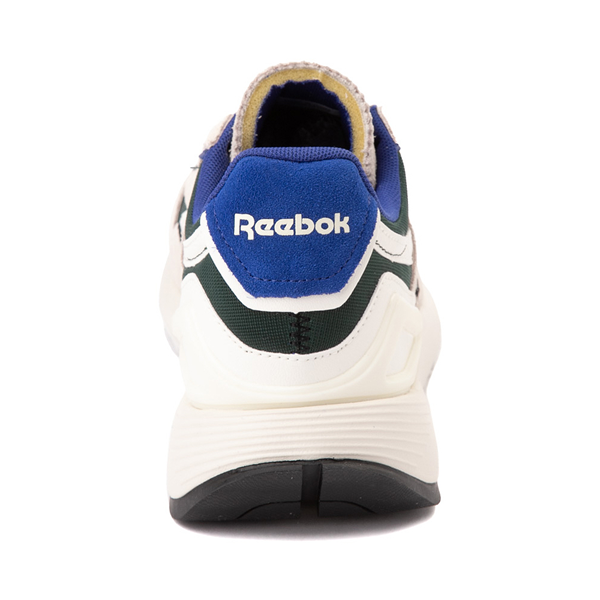 alternate view Reebok Classic Leather Legacy AZ Athletic Shoe - Chalk / Forest Green / Classic CobaltALT4