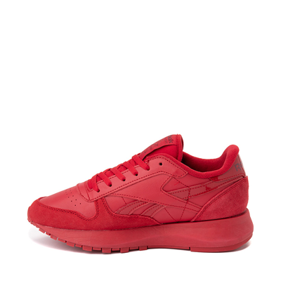 Alternate view of Womens Reebok Classic Leather SP Athletic Shoe - Flash Red / Classic Burgundy