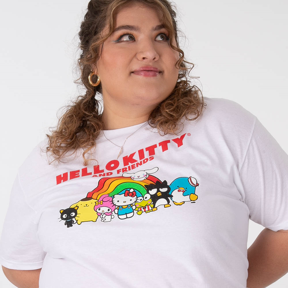 Womens Hello Kitty And Friends Tee - White