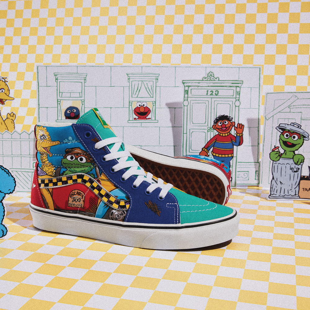 Vans x Sesame Street SK8-Hi Skate Shoe - Multicolor