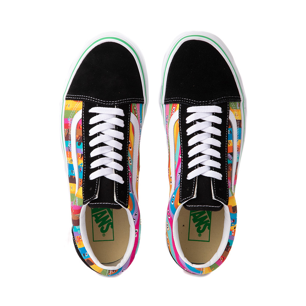 Vans x Sesame Street Old Skool Skate Shoe - Black / Multicolor | Journeys