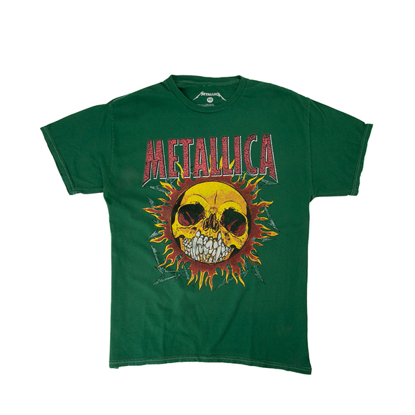 Main view of Mens Metallica Tee - Forest Green