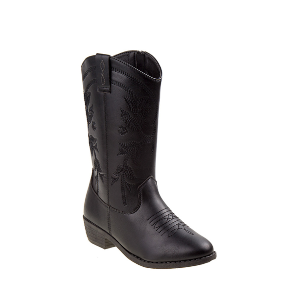 Girls black western on sale boots