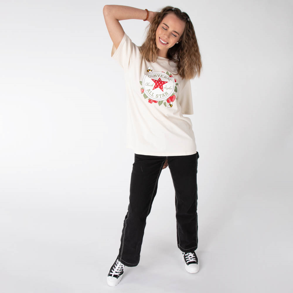 Converse Berries and Bees Tee Egret Journeys