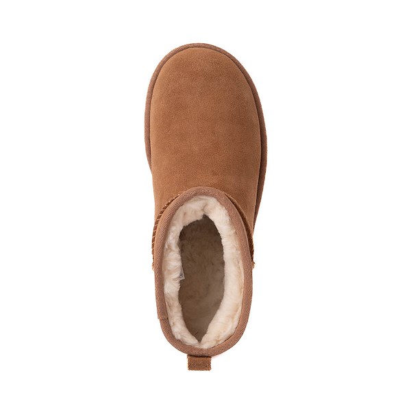Womens UGG® Classic Ultra Mini Platform Boot - Chestnut