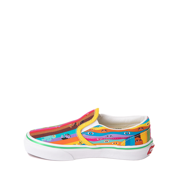 alternate view Vans x Sesame Street Slip-On Skate Shoe - Little Kid - MulticolorALT1