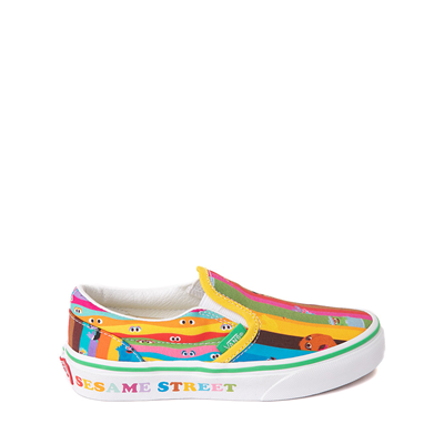 Alternate view of Vans x Sesame Street Slip-On Skate Shoe - Little Kid - Multicolor