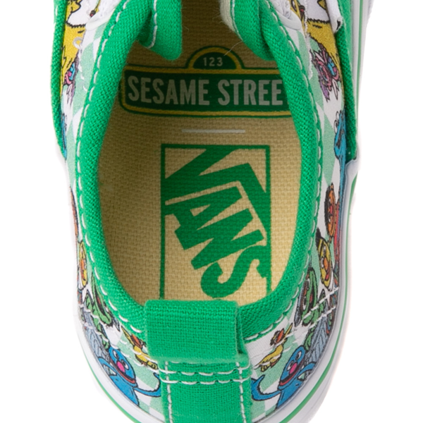 alternate view Vans x Sesame Street Authentic Skate Shoe - Baby / Toddler - GreenALT2B