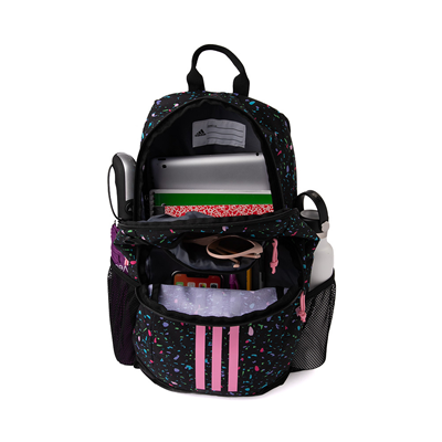 Alternate view of adidas Young BTS Creater 2 Backpack - Black / Pink / Speckled Multicolor