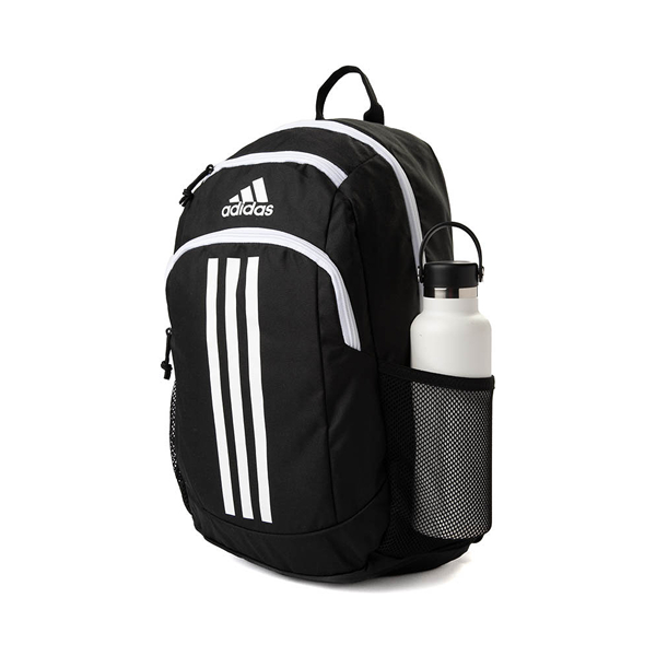 alternate view adidas Creator 2 Backpack - Black / WhiteALT4