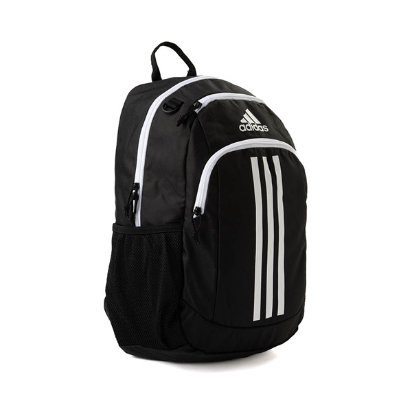 alternate view adidas Creator 2 Backpack - Black / WhiteALT4B