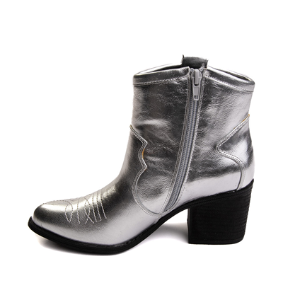 Alternate view of Womens Dirty Laundry Unite Western Boot - Silver