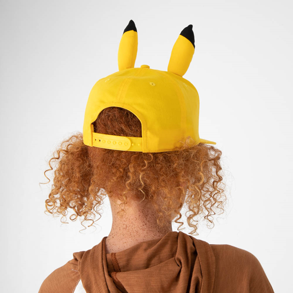 alternate view Pokémon Pikachu Snapback Cap - Little Kid / Big Kid - YellowALT2B