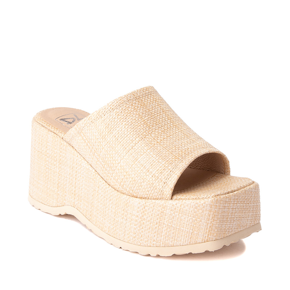 Womens Dirty Laundry Trighton Platform Slide Sandal - Natural | Journeys