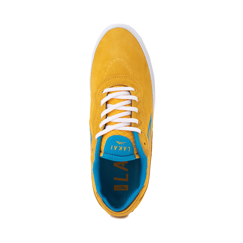 Mens Lakai Essex Skate Shoe Gold / Blue Journeys