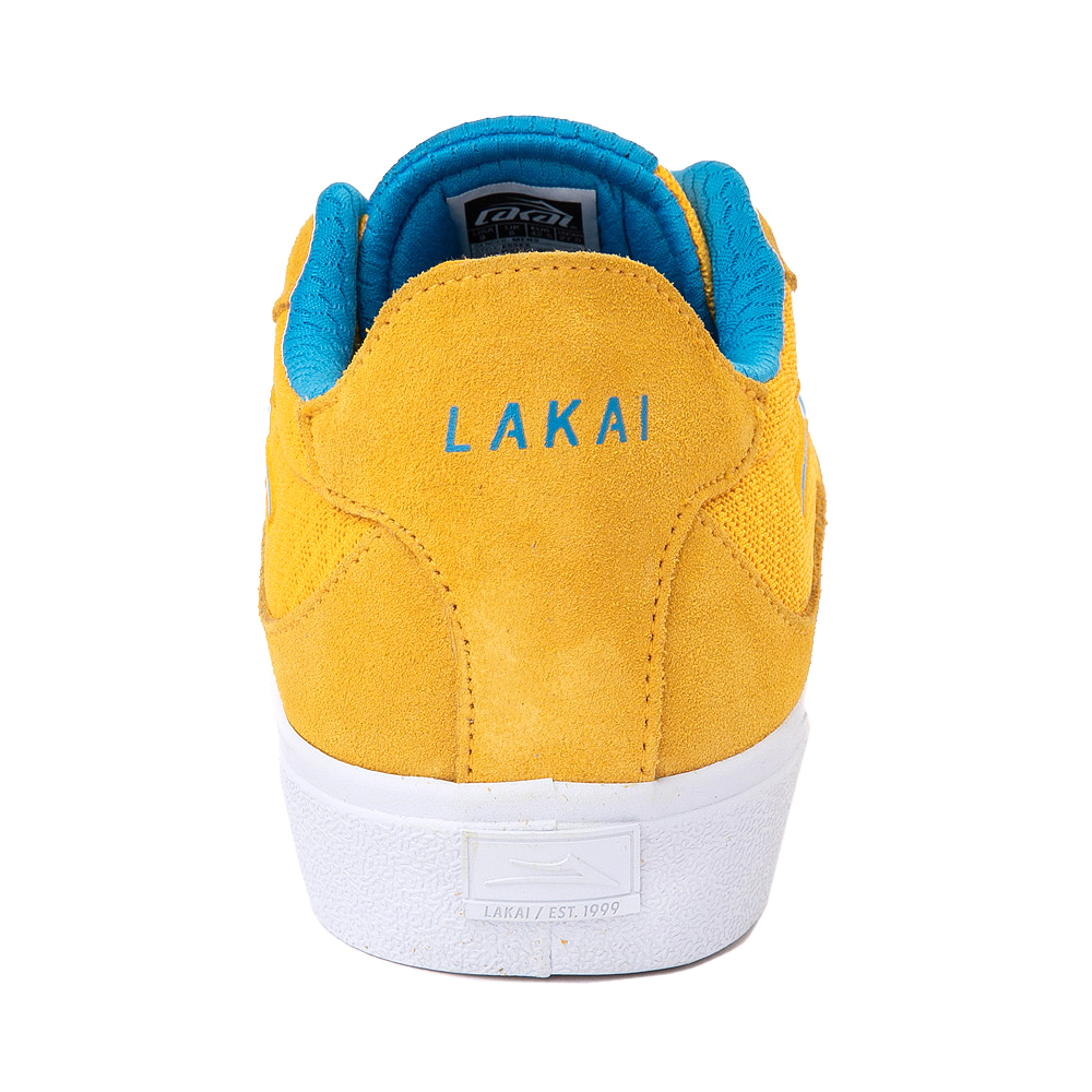 Mens Lakai Essex Skate Shoe Gold / Blue Journeys