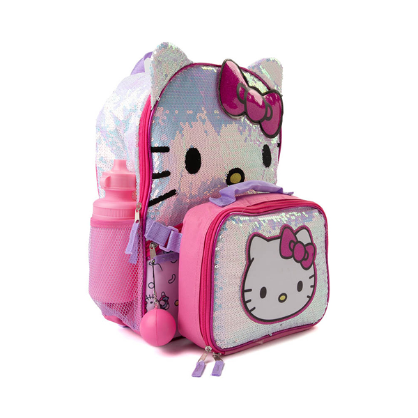 And just like that- I've customized my new Hello Kitty “LV” backpack w, Hello  Kitty