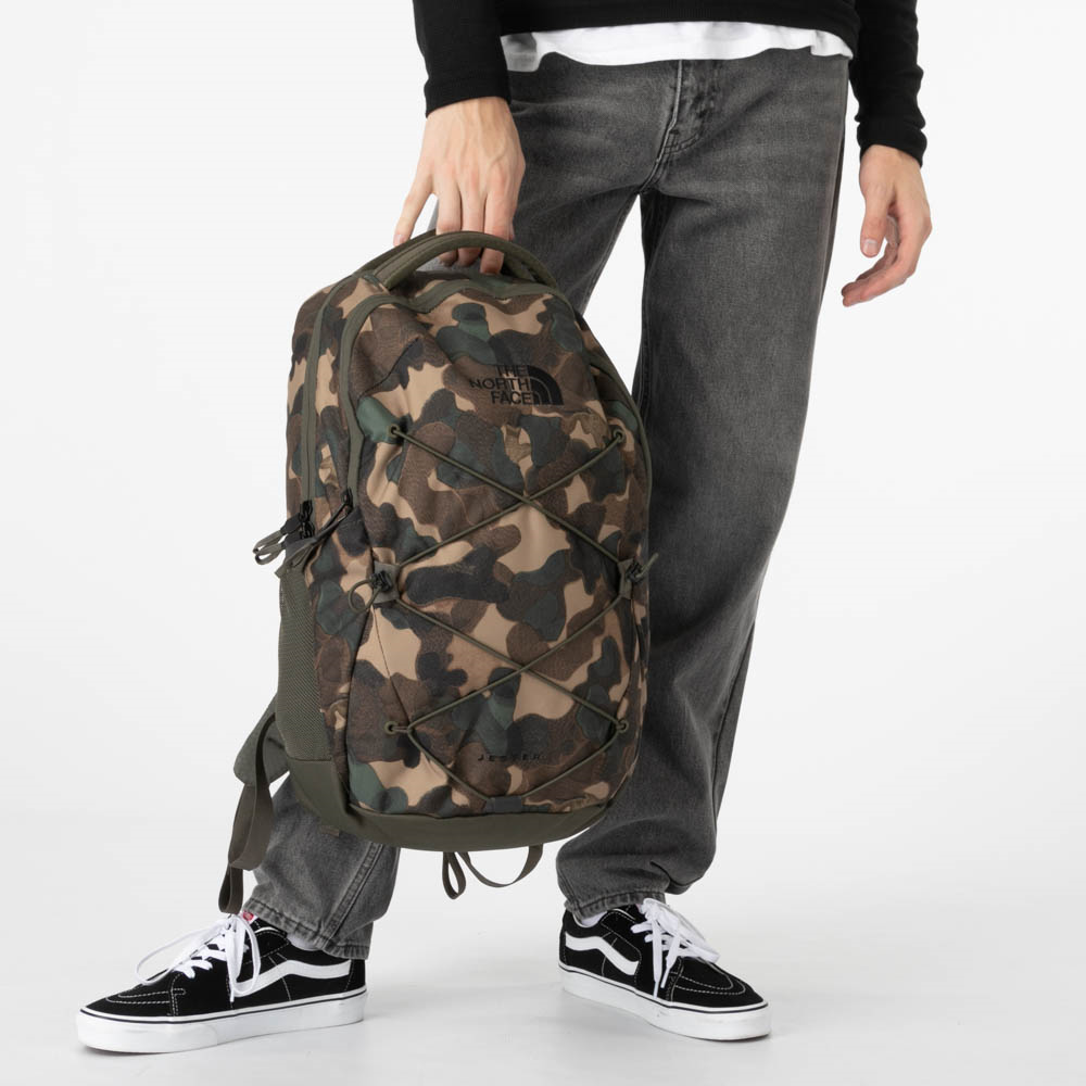 The North Face Jester Backpack - Utility Brown Camo / New Taupe Green