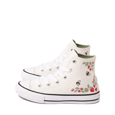 Alternate view of Converse Chuck Taylor All Star Hi Berries and Bees Sneaker - Little Kid - Natural