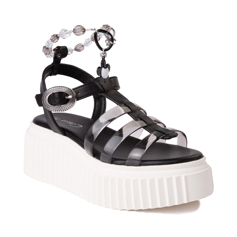 Womens Circus NY Ester Platform Sandal - Smoke / Black | Journeys