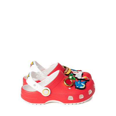 Alternate view of Crocs x Sonic The Hedgehog&trade; Classic Clog - Baby / Toddler - Red