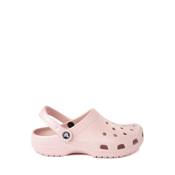 Main view of Crocs Classic Shimmer Clog - Baby / Toddler - Pink Clay