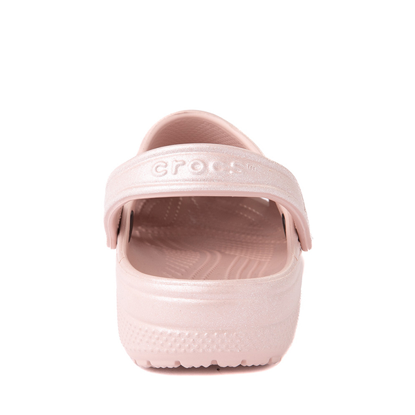 alternate view Crocs Classic Shimmer Clog - Baby / Toddler - Pink ClayALT4