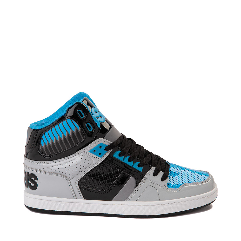 Mens Osiris NYC 83 CLK Skate Shoe - Supervent / Gray / Black / Blue