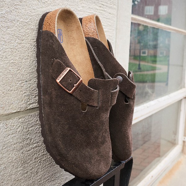 ビルケンシュトック/Boston カスタム　46size HTCのスタッズでカスタムしたBIRKENSTOCKの『BOSTON』と『ARIZONA』