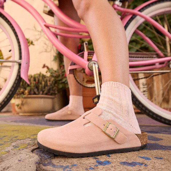 Womens Birkenstock Boston Clog - Light Rose