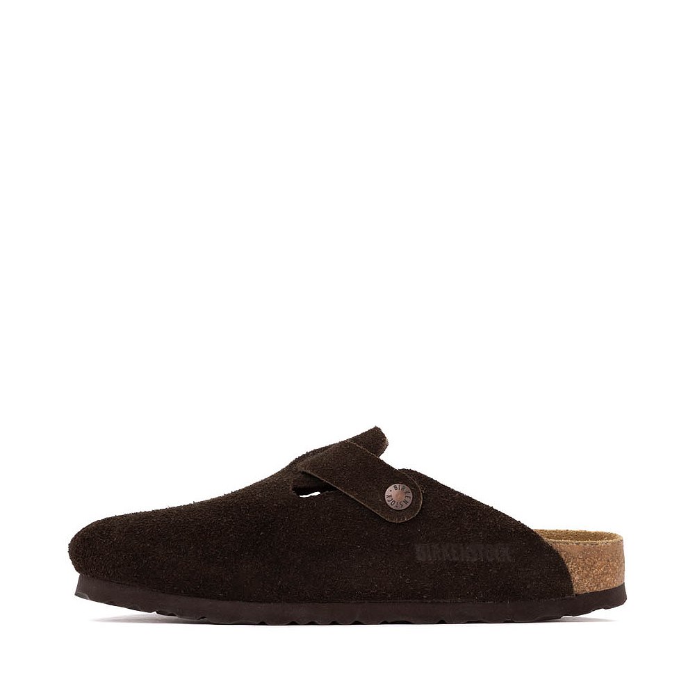 Womens Birkenstock Boston Soft Footbed Clog - Mocha | Journeys