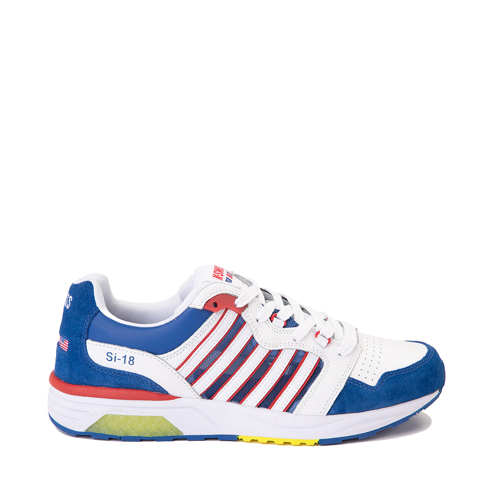 Mens K-Swiss SI-18 Rannell - White / Blue / Red