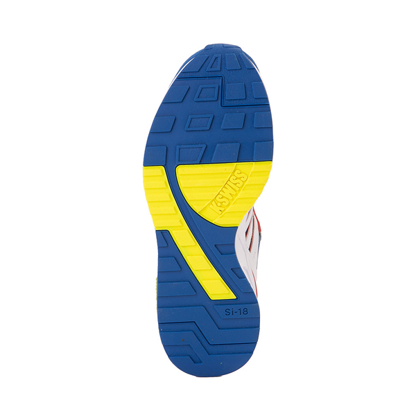 alternate view Womens K-Swiss SI-18 Rannell Athletic Shoe - White / Blue / Red / SulphurALT3