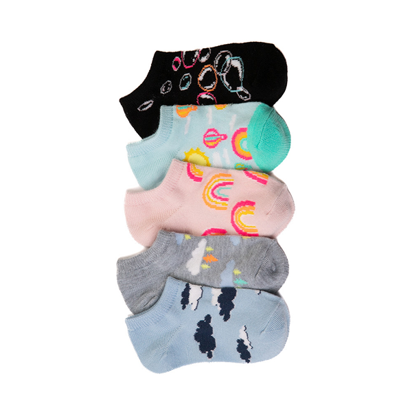 Main view of Sky Glow Footies 5 Pack - Toddler - Multicolor
