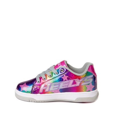 Alternate view of Heelys Split Glitter Stars Skate Shoe - Little Kid / Big Kid - Rainbow